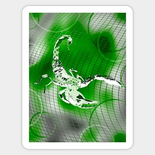 Scorpion Art v29 Sticker